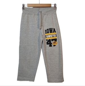 Cotton Gallery Iowa Hawkeyes Grey Sweat Pants Size S NWT